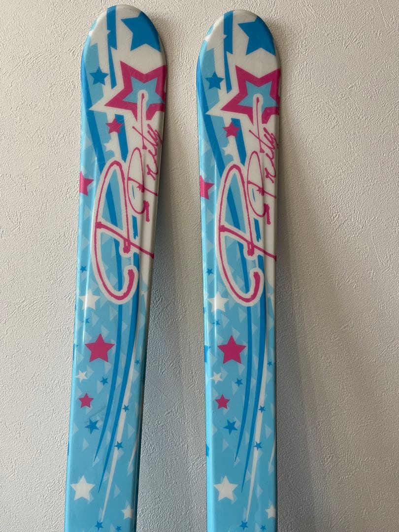 ピュアコンシャス　ジュニア スキーセット 140㎝　ブーツ ストック 子供用