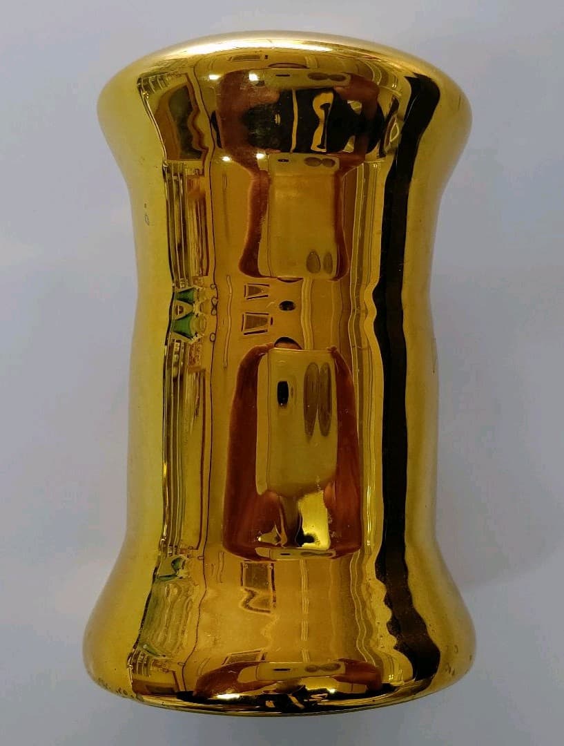 赤丸型郵便差出箱1号型貯金箱大１体＆金色郵便ポスト型貯金箱小２種類合３品セット