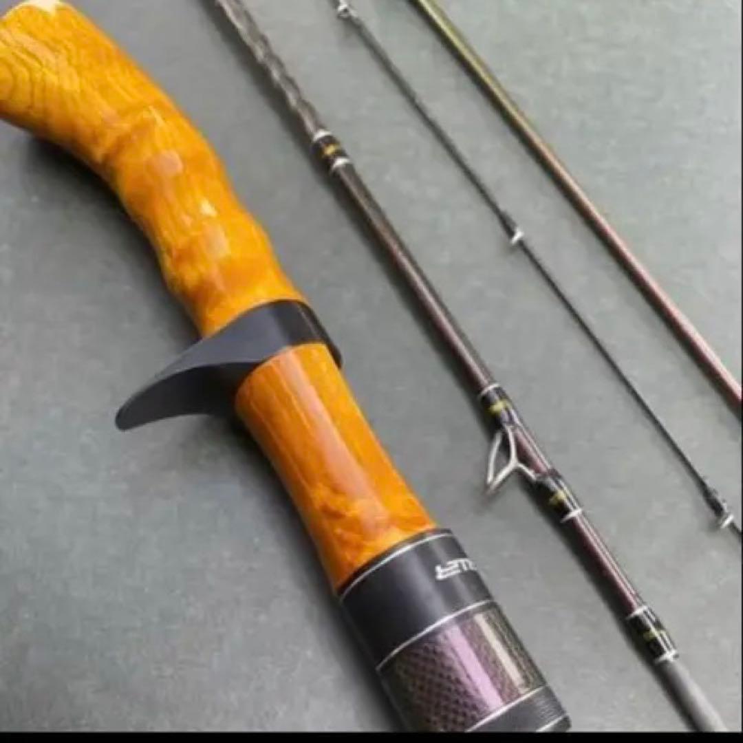 トラウトロッド　渓流ロッド　ウッドグリップ 407UL ベイト