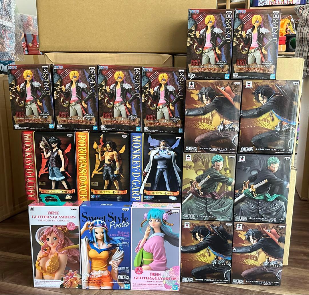 ワンピース　フィギュア　新品未開封　まとめ18点セット