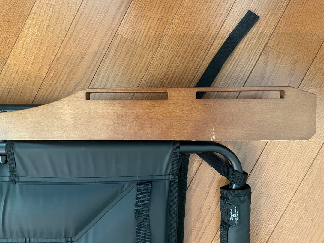 アッソブ ローバーチェア 折りたたみアウトドアチェア 黒