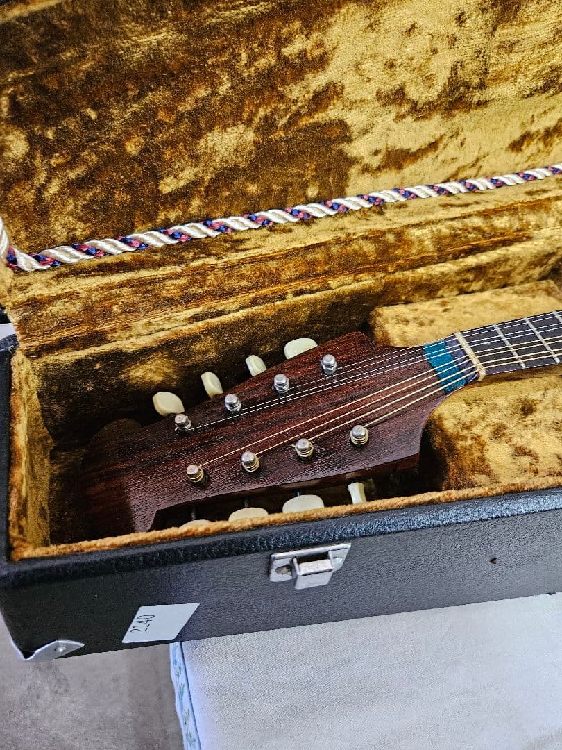 ラファエレ カラーチェ マンドリン 白蝶貝装飾 象嵌 べっ甲 1974年製