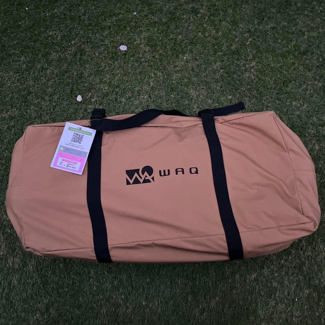 ソロテント WAQ Alpha T/C　ソロ用ティピテント タン ワンポール