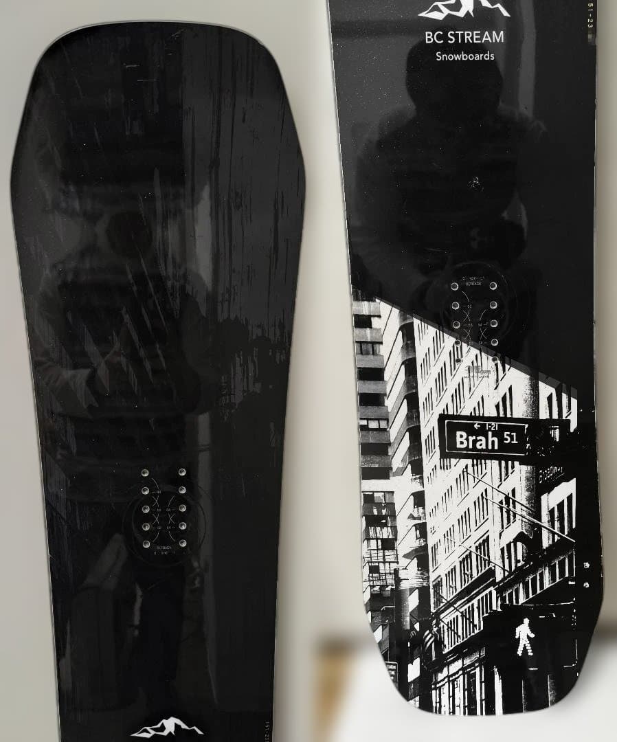 ★中古良品！ BC STREAM BRAH 151cm スノーボード 2023