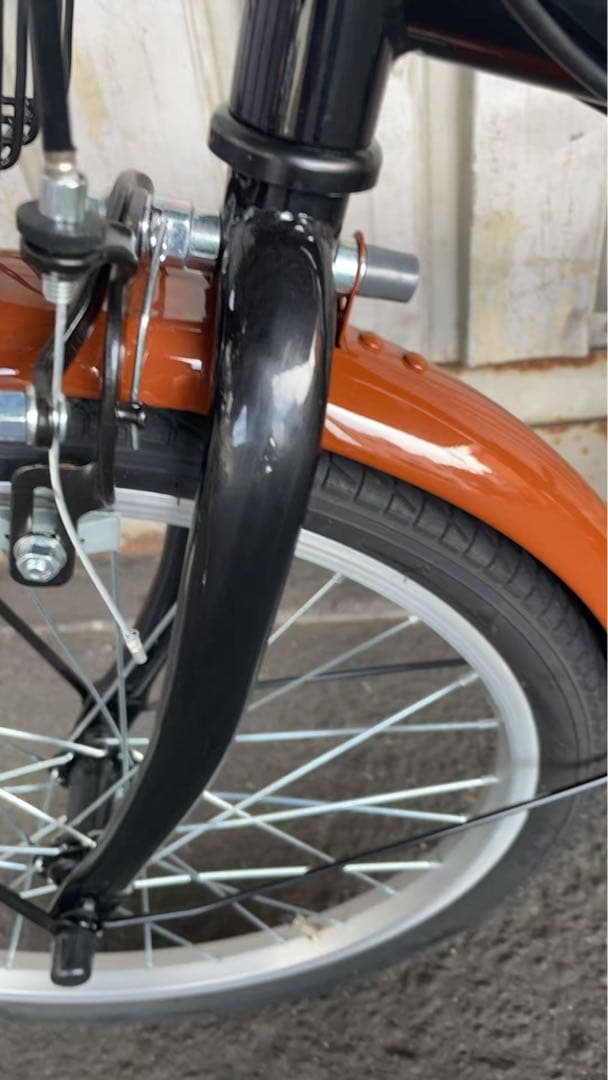 20インチ 折りたたみ 自転車 シマノ 6段変速 鍵 カゴ