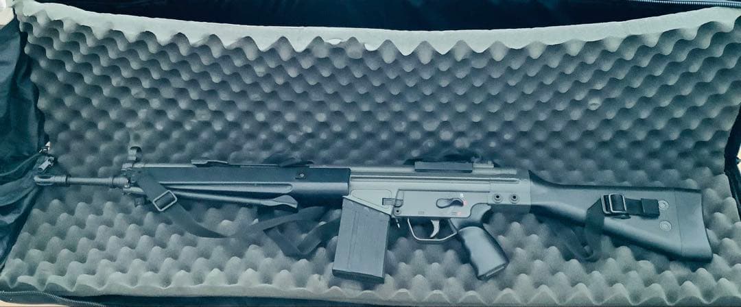 東京マルイH&K G3 SG/1、ケース付き2026年01月動作確認済み