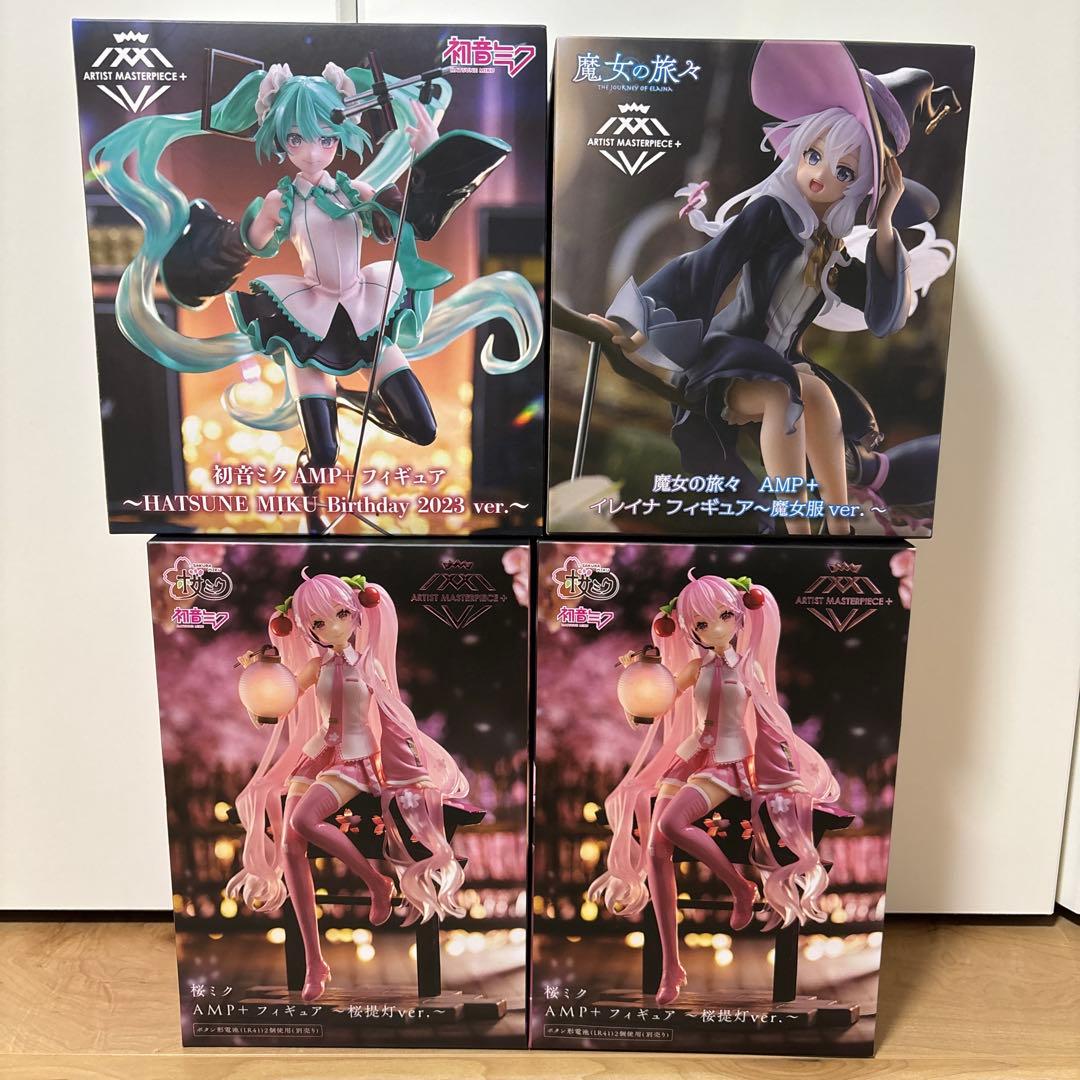 初音ミク バースデーフィギュア & 魔女の旅々 フィギュアセット