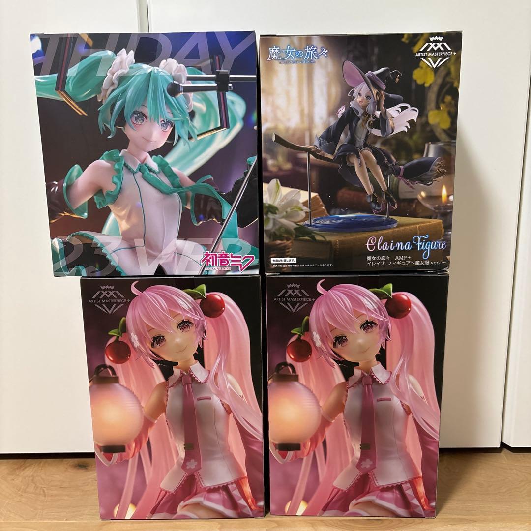初音ミク バースデーフィギュア & 魔女の旅々 フィギュアセット