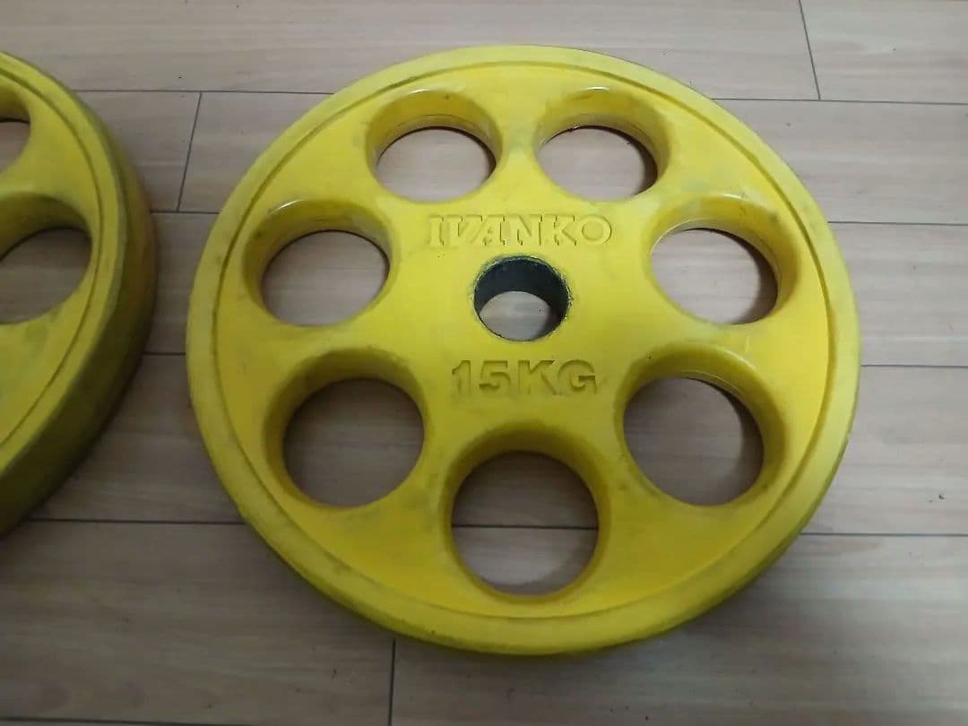 IVANKO ROEZHC 15kgオリンピック プレート 1枚①