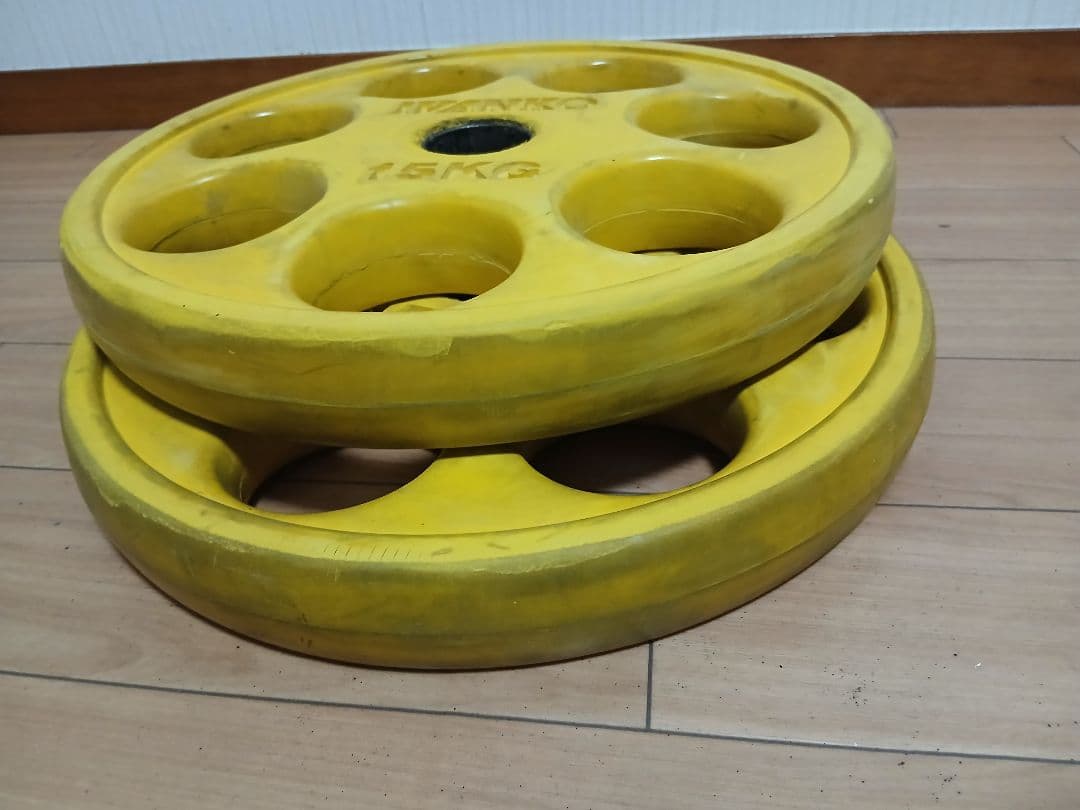 IVANKO ROEZHC 15kgオリンピック プレート 1枚①