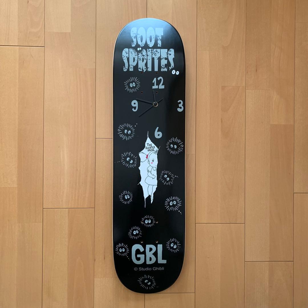 GBLスタジオジブリ スケートボード時計 となりのトトロ メイちゃん 宮崎駿