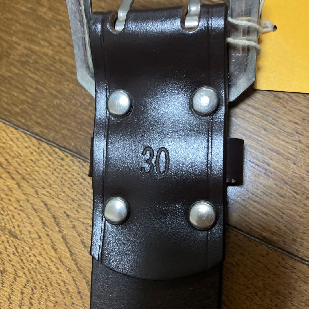 Buco トップグレインブライドルレザー ベルト 30インチ