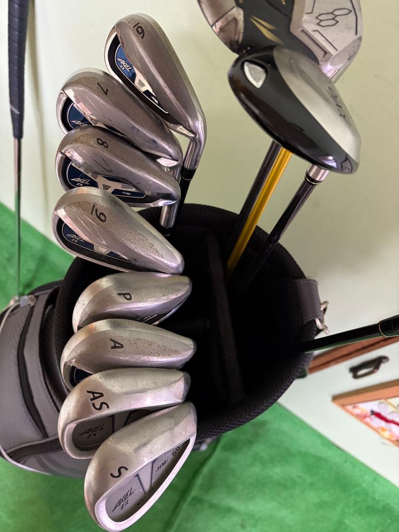 格安初心者セット　13本　キャディーバッグ付き 優しいセット