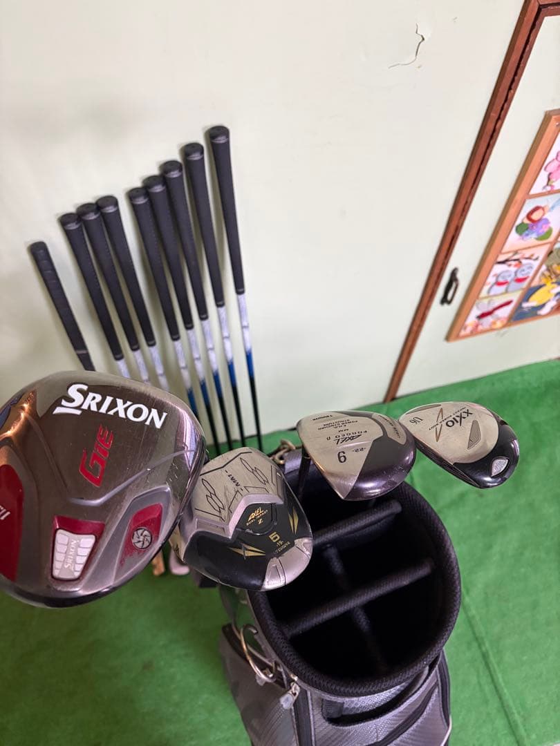 格安初心者セット　13本　キャディーバッグ付き 優しいセット