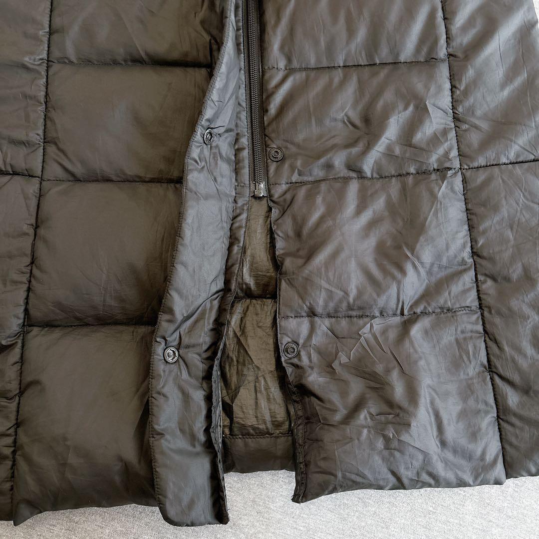 adidas アディダス　ベンチコート ロング　ダウン ブラック　Sサイズ