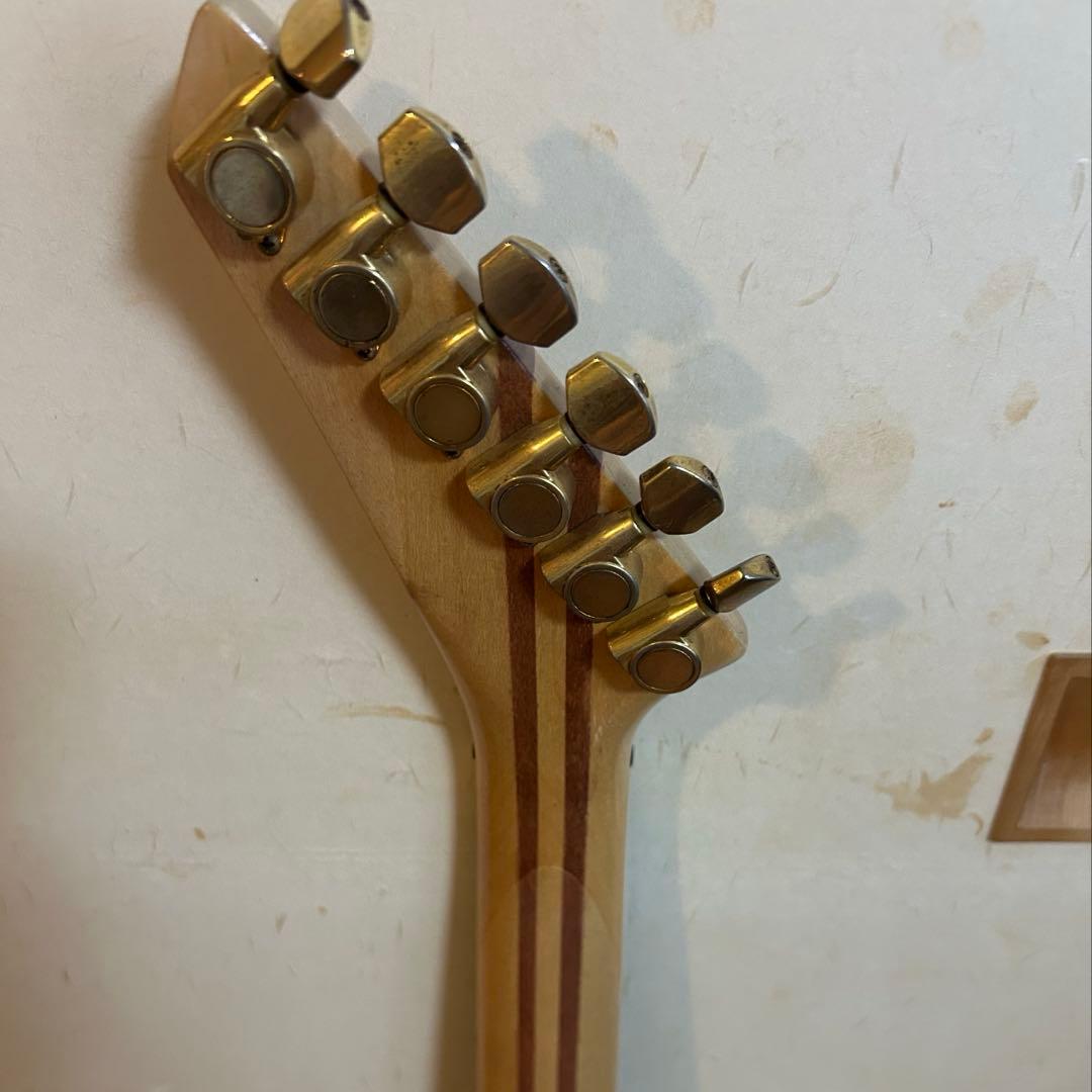 【カスタムギター】個性派エレキギター 青/紫 グラデーション H-H