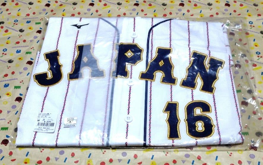 WBC侍ジャパン日本代表ホーム大谷翔平レプリカユニホームMサイズ