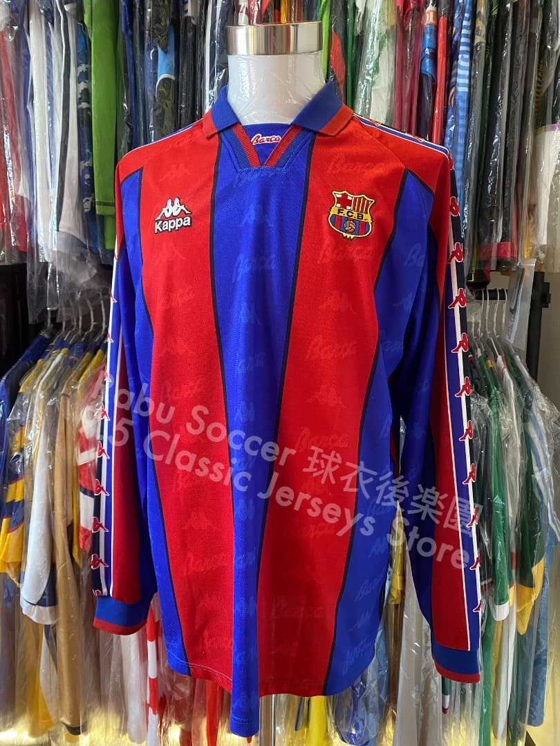 バルセロナ 96/97 ホーム ユニフォーム #9 ロナウド 長袖
