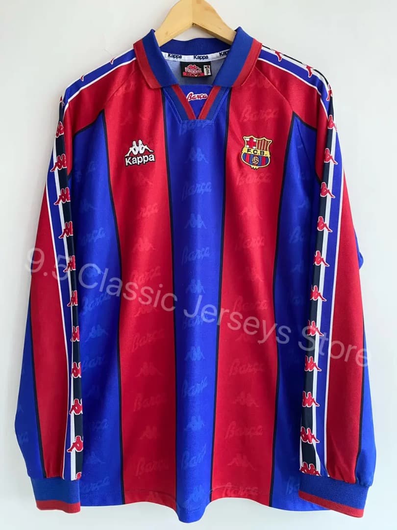 バルセロナ 96/97 ホーム ユニフォーム #9 ロナウド 長袖