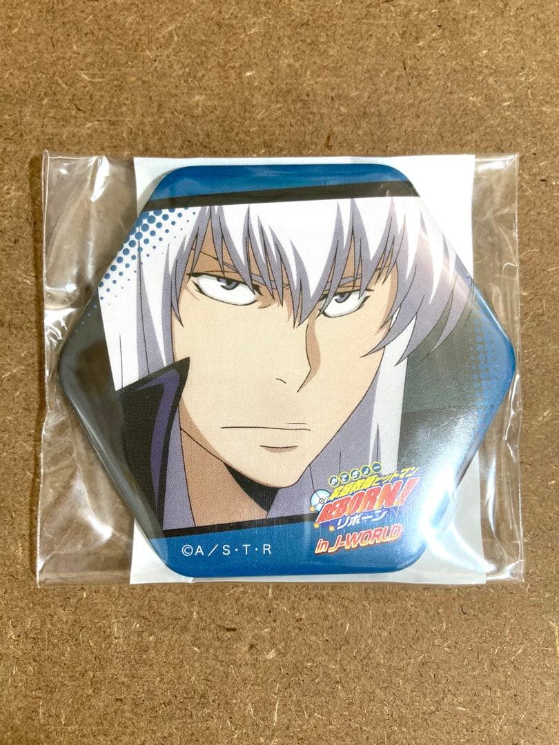 家庭教師ヒットマンREBORN! スクアーロ 缶バッジ