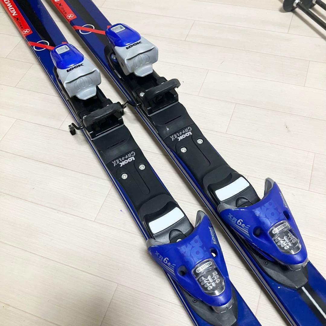 ストック付/SALOMON X-free7サロモン スキーセット約173cm