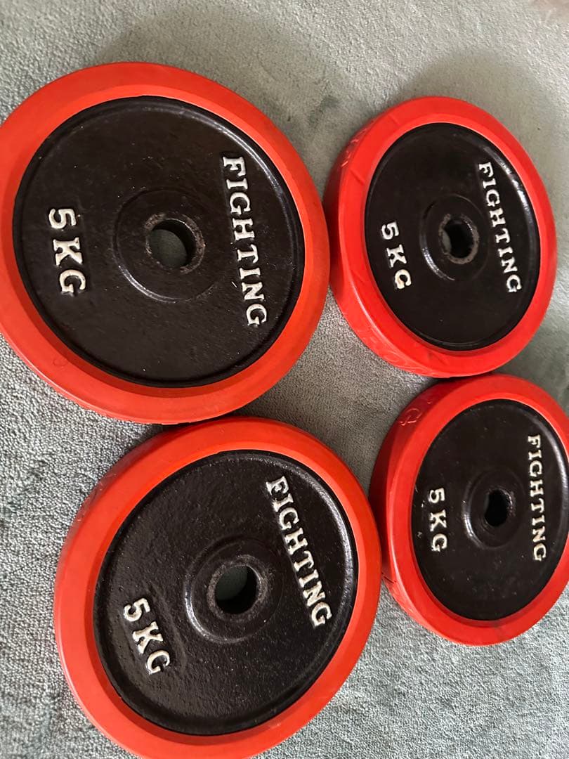 ファイテングロード　ダンベルプレートセット 計35k