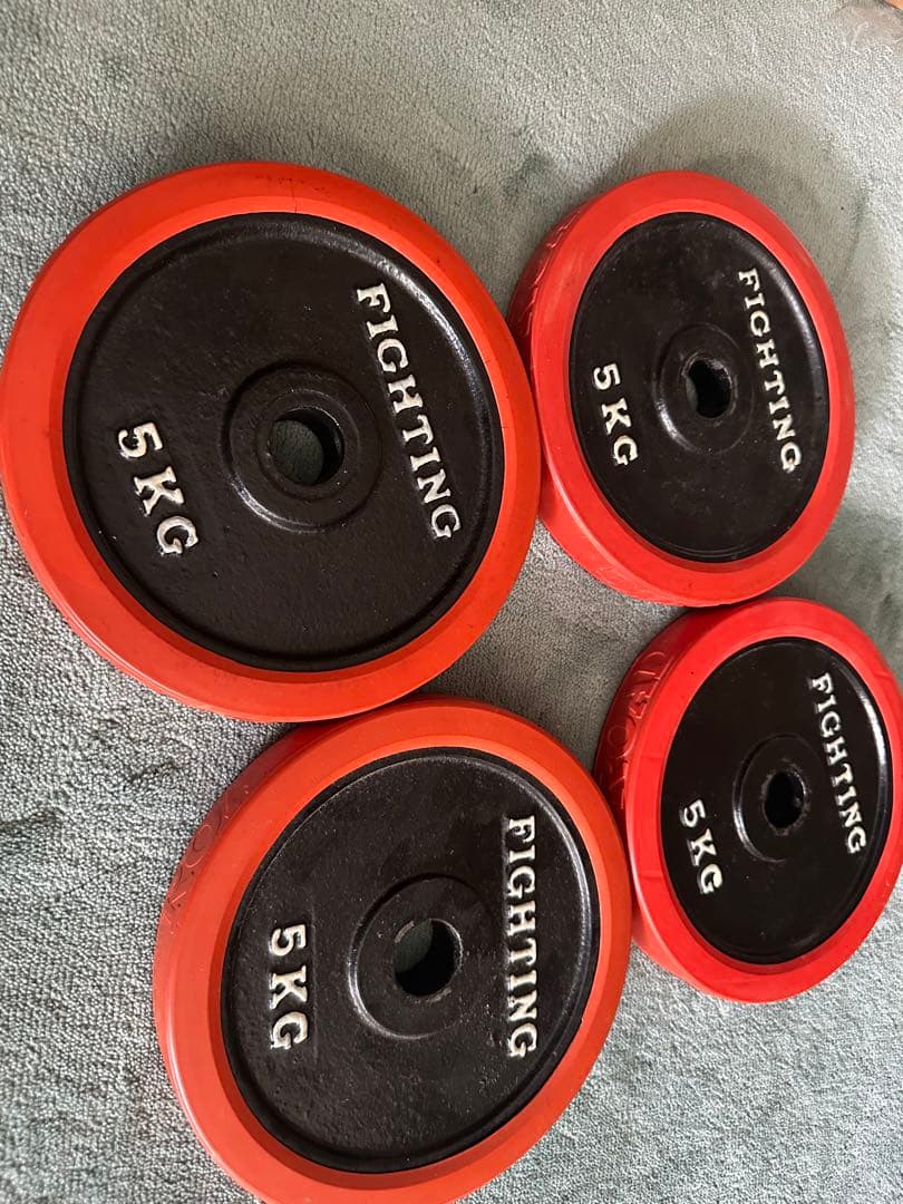 ファイテングロード　ダンベルプレートセット 計35k