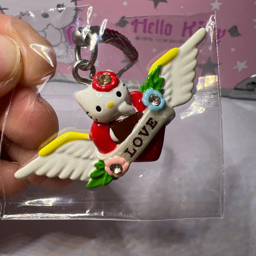 【レア】ハローキティ エンジェル　ストラップ