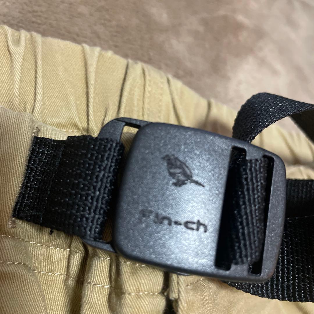 新品未使用Fin-ch Floreana10-chinochino 利休白茶色M