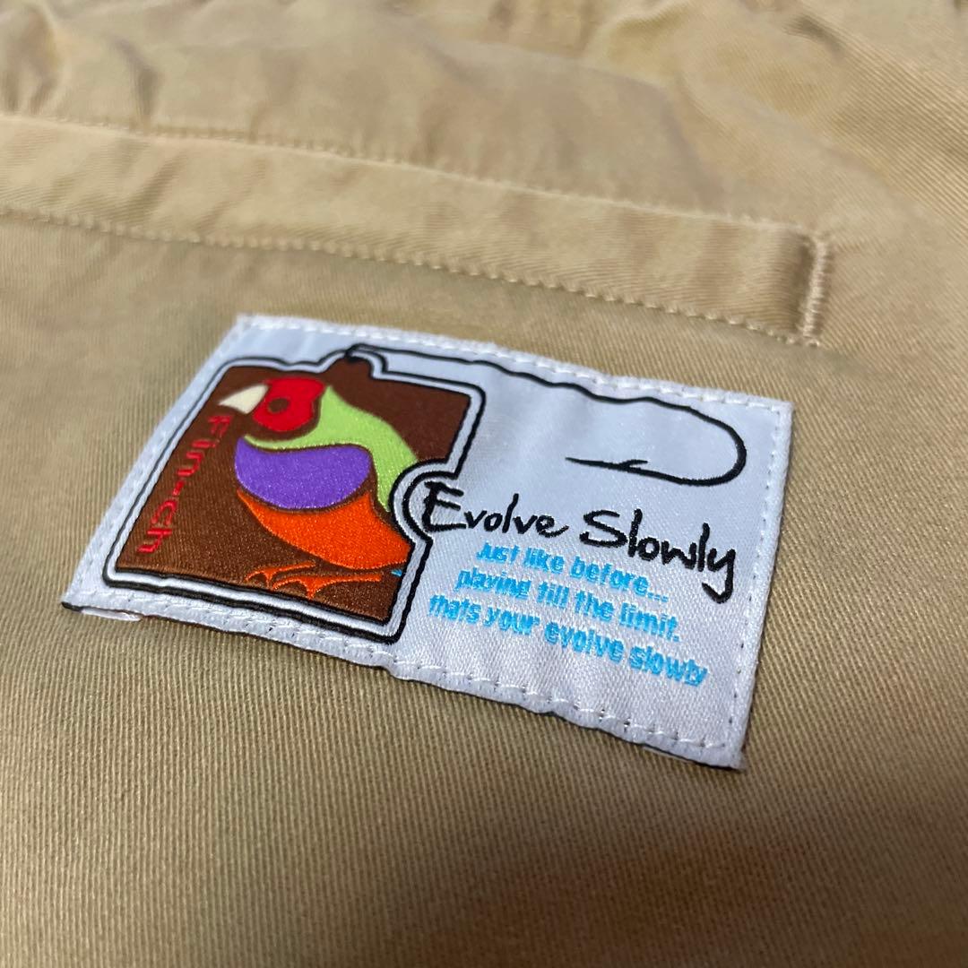 新品未使用Fin-ch Floreana10-chinochino 利休白茶色M