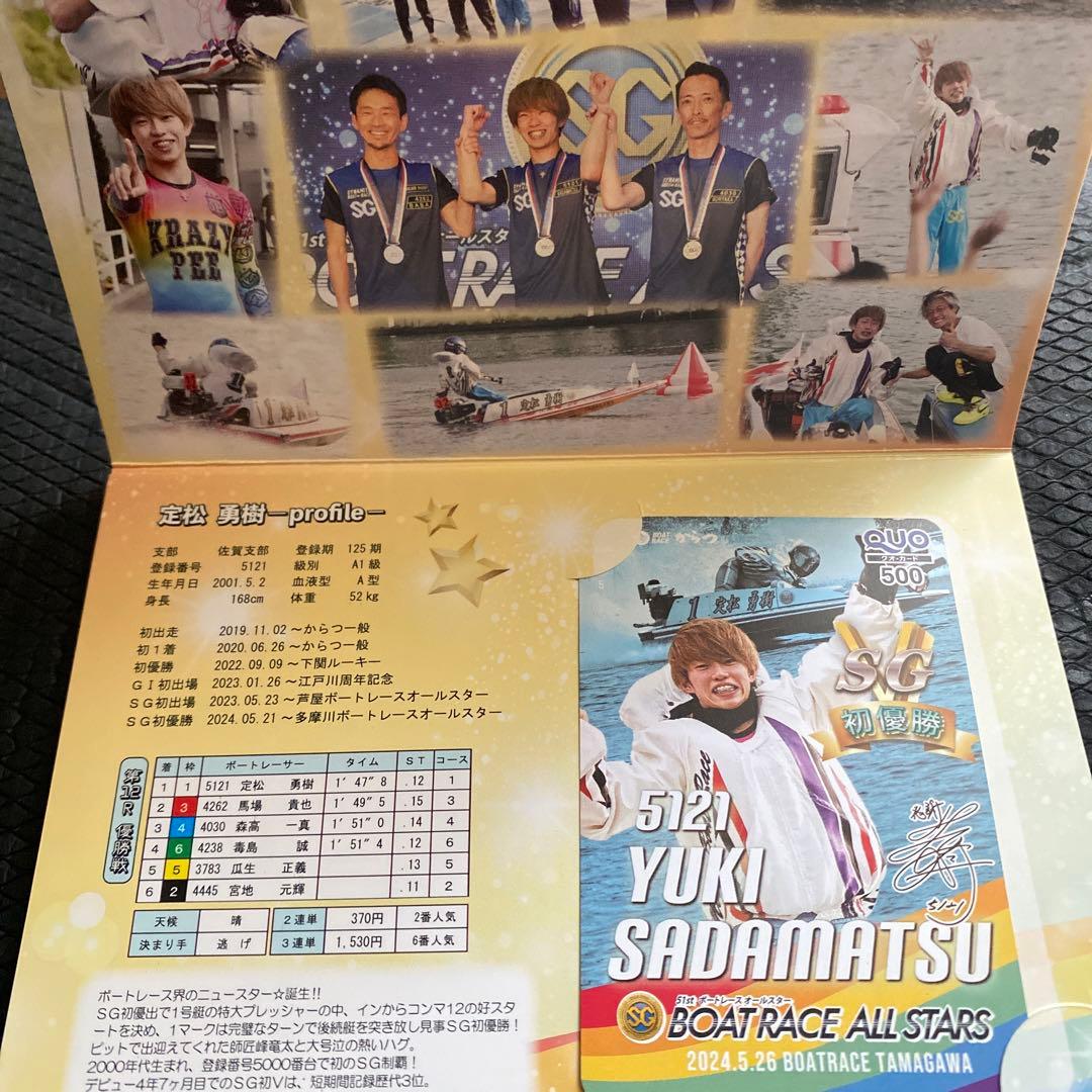 定松勇樹選手ファンミーティング50組100人限定グッズ