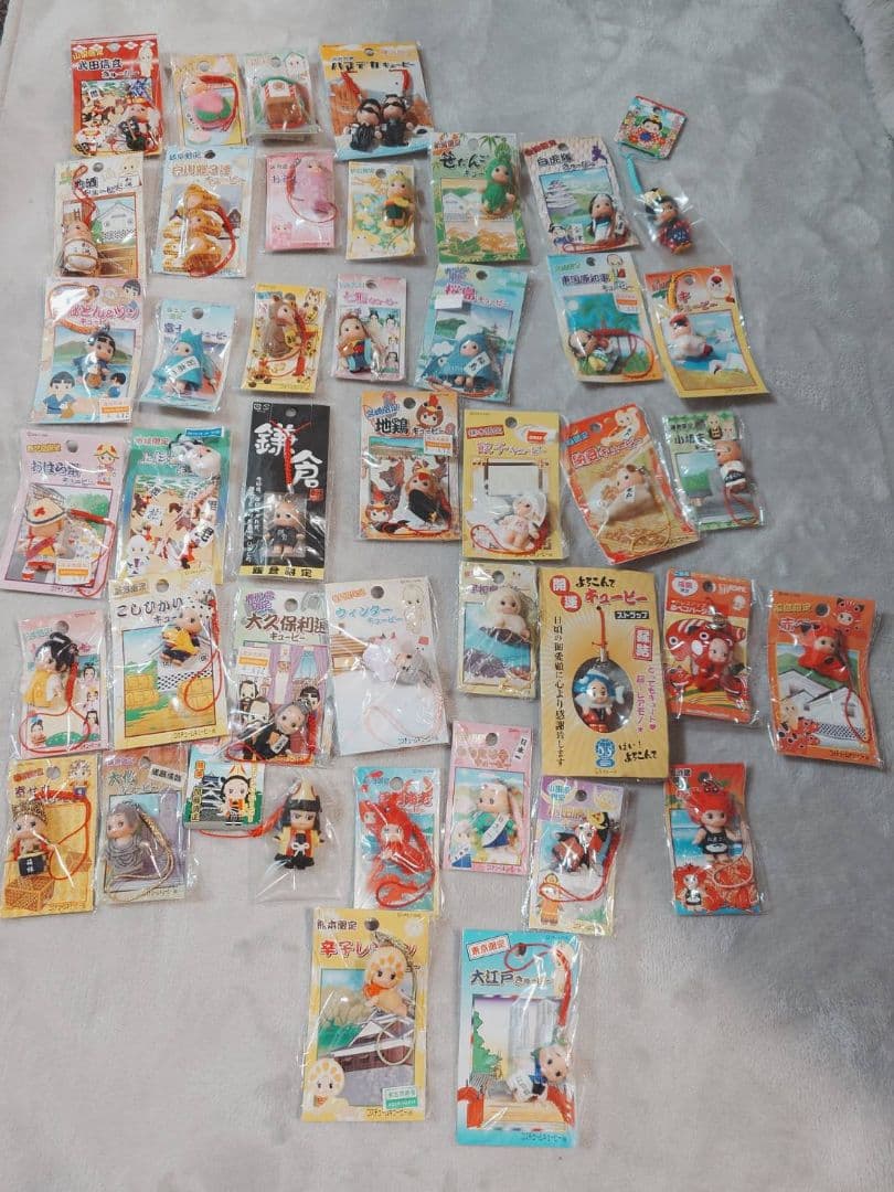 ご当地キューピー他ストラップセット 42個