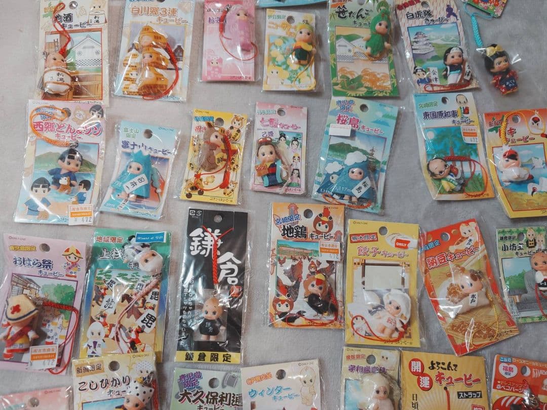 ご当地キューピー他ストラップセット 42個