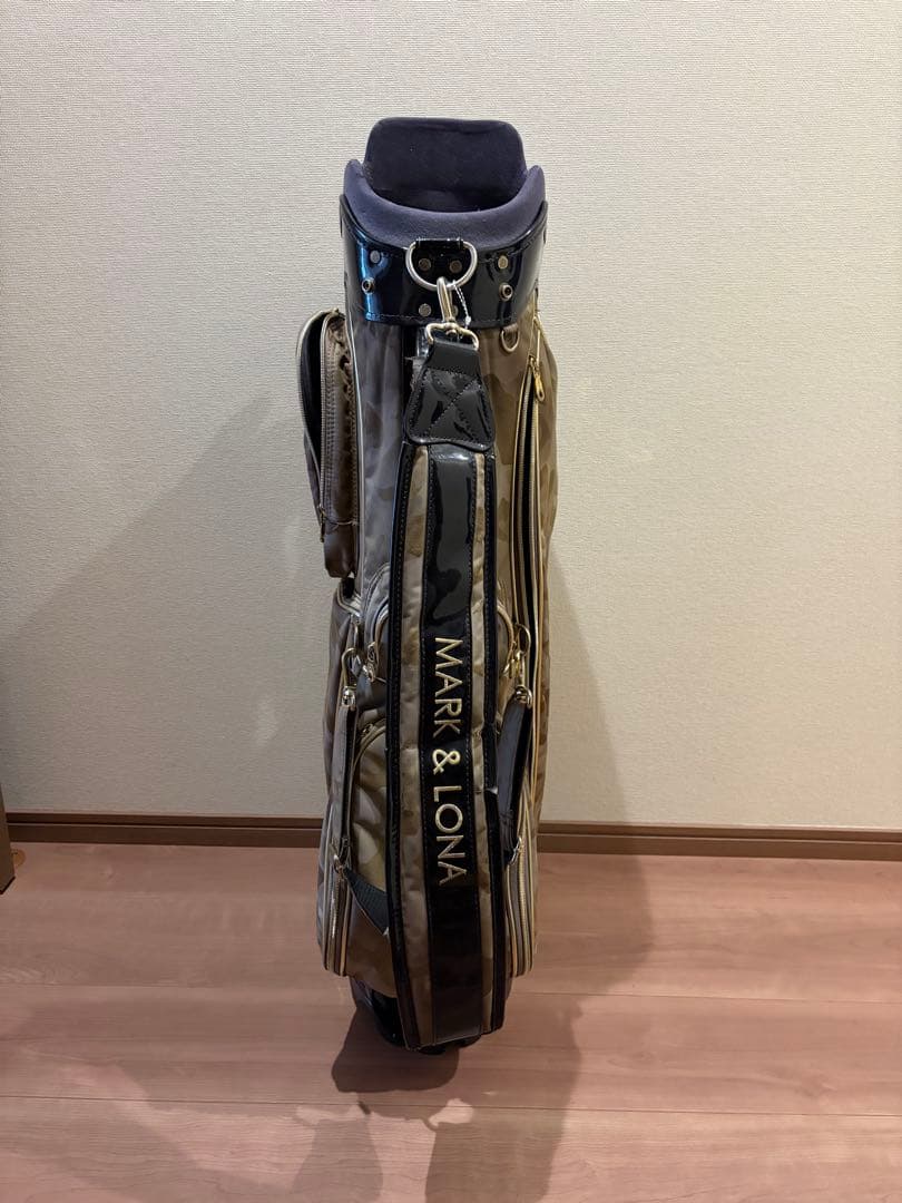 MARK & LONA カモフラージュ キャディバッグ　ゴルフ　マークアンドロナ