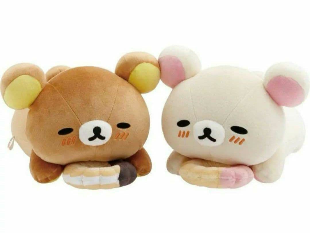 リラックマ　ドーナツまくまくクッション　コリラックマ　ミスタードーナツ　ミスド