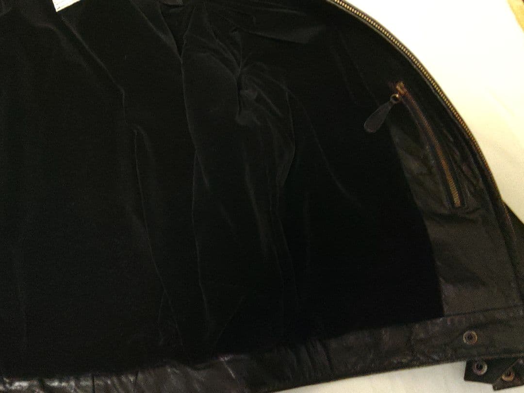 黒革ジャケット①