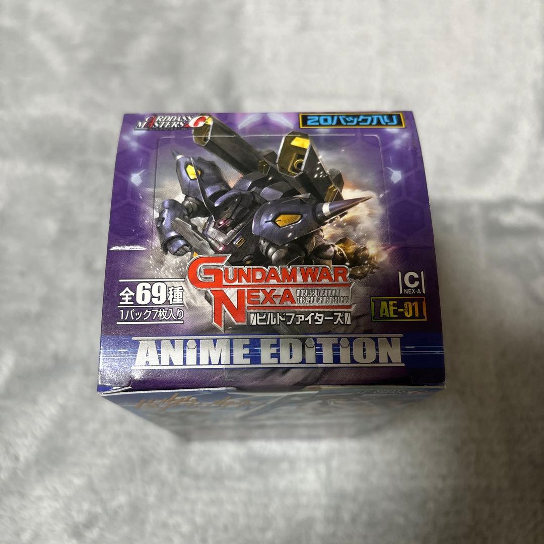 ガンダムウォー　ネグザ　ビルドファイターズ　未開封box