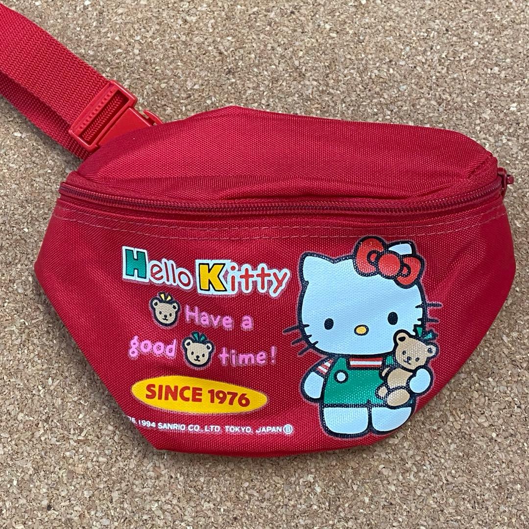 サンリオ♥ハローキティ♥ウエストポーチ♥１９９４年