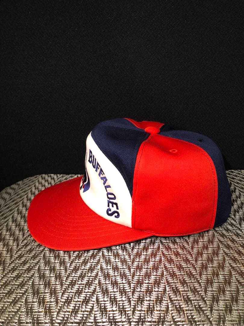 近鉄バファローズ　キャップ　美品　ピンバッジ