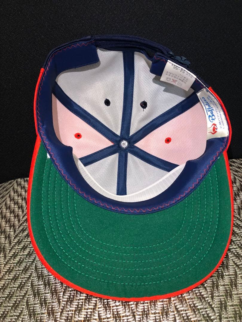 近鉄バファローズ　キャップ　美品　ピンバッジ