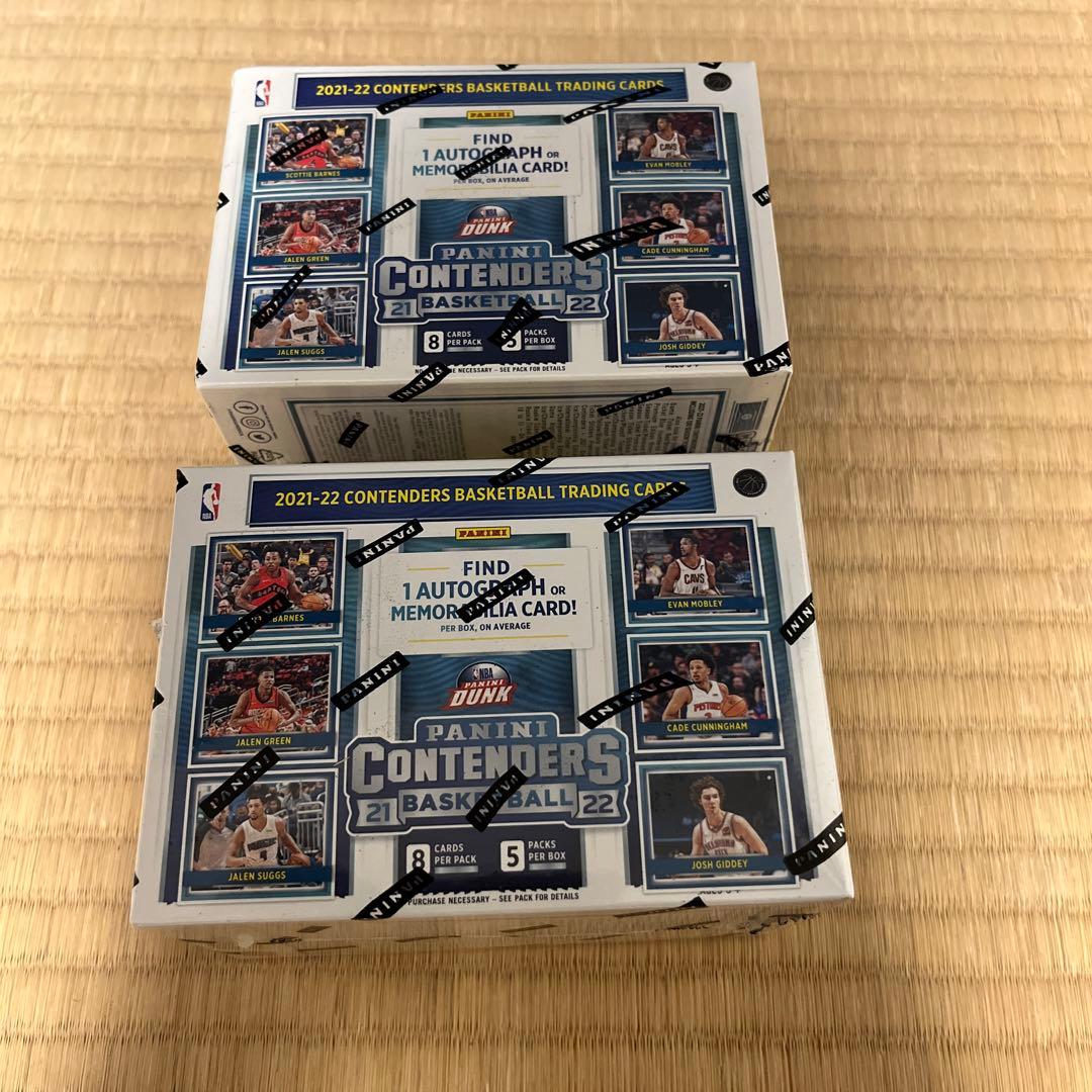 NBA contenders 2021-2022 PANINI 新品未開封　2箱