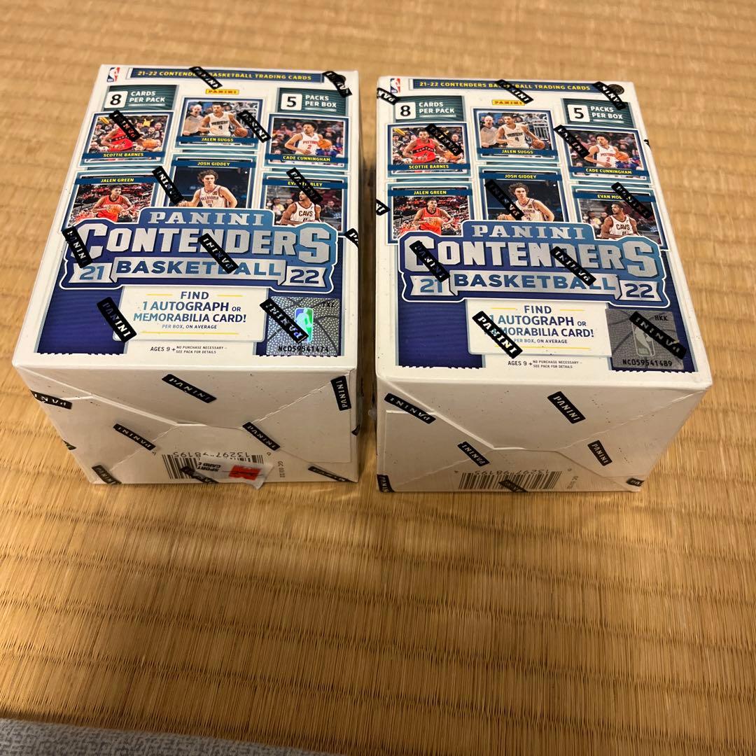 NBA contenders 2021-2022 PANINI 新品未開封　2箱