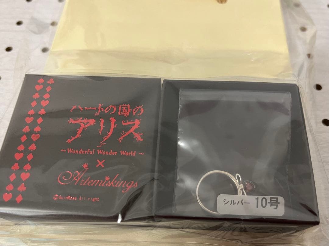 新品未開封 QuinRose ハートの国のアリス リング