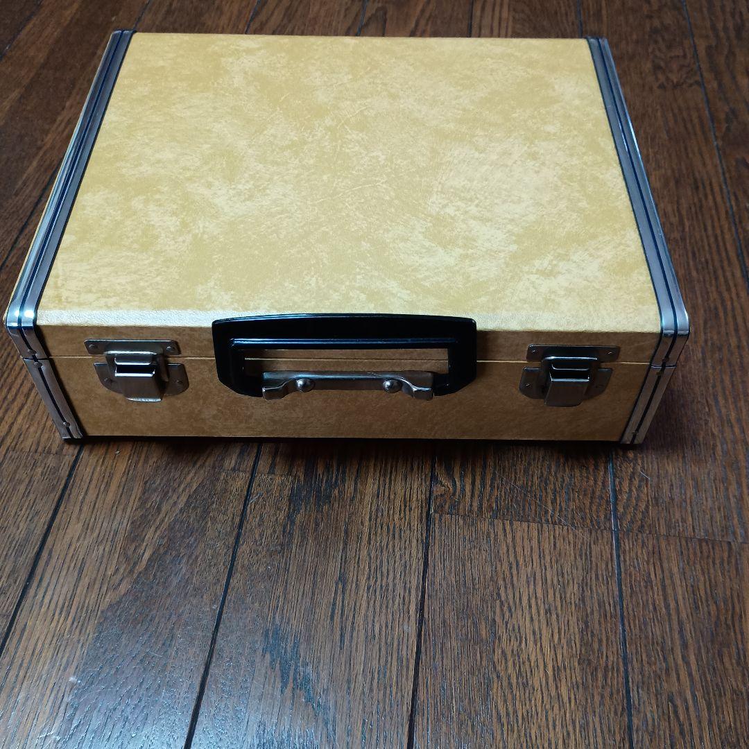 高級麻雀牌　全国麻雀製造組合連合会　黄色ケース付き