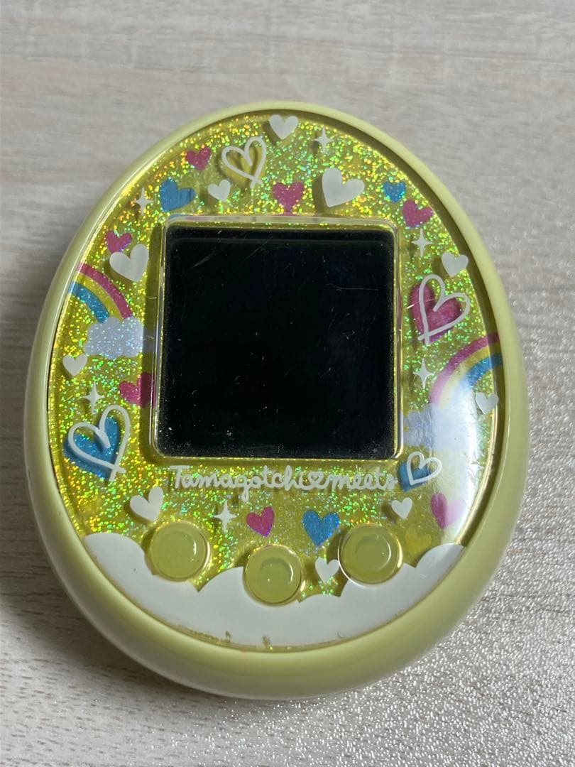 【動作確認済】たまごっち みーつ メルヘンみーつ ver.イエロー 本体