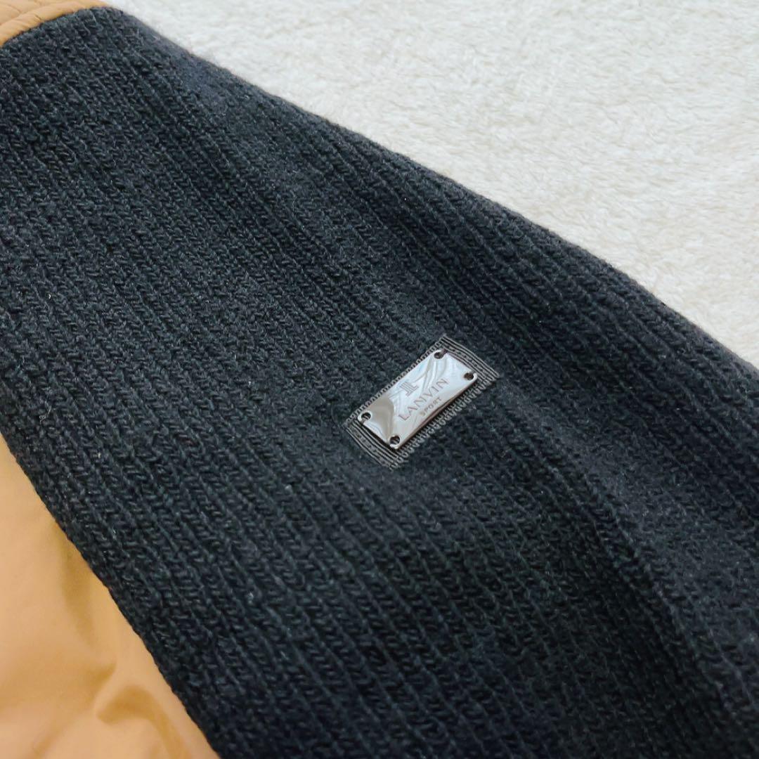 ランバン スポール 現行　中綿　ハイブリッドブルゾン 蓄熱保温　ジャケット　L