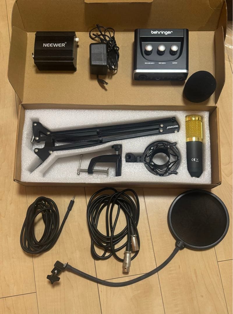 NEEWER Behringer マイク インターフェース セット オーディオ