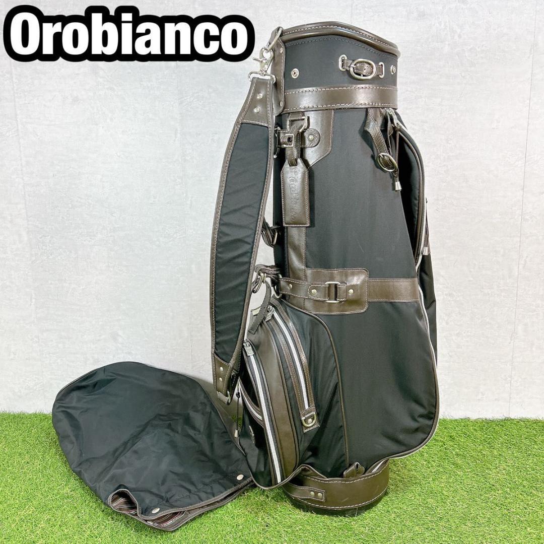 Orobianco オロビアンコ キャディバッグ 黒 ブラック