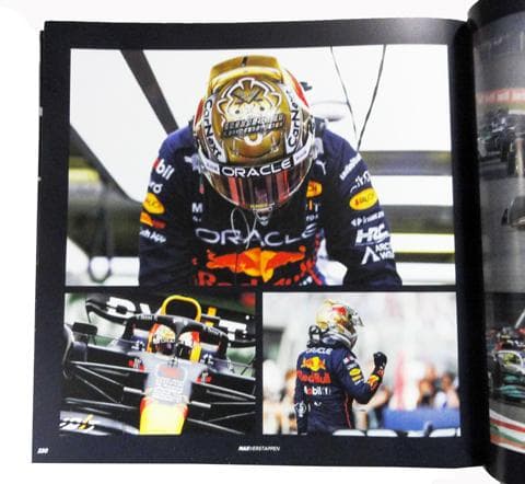 2022年レッドブル　フェルスタッペン ワールドチャンピオン記念 写真集