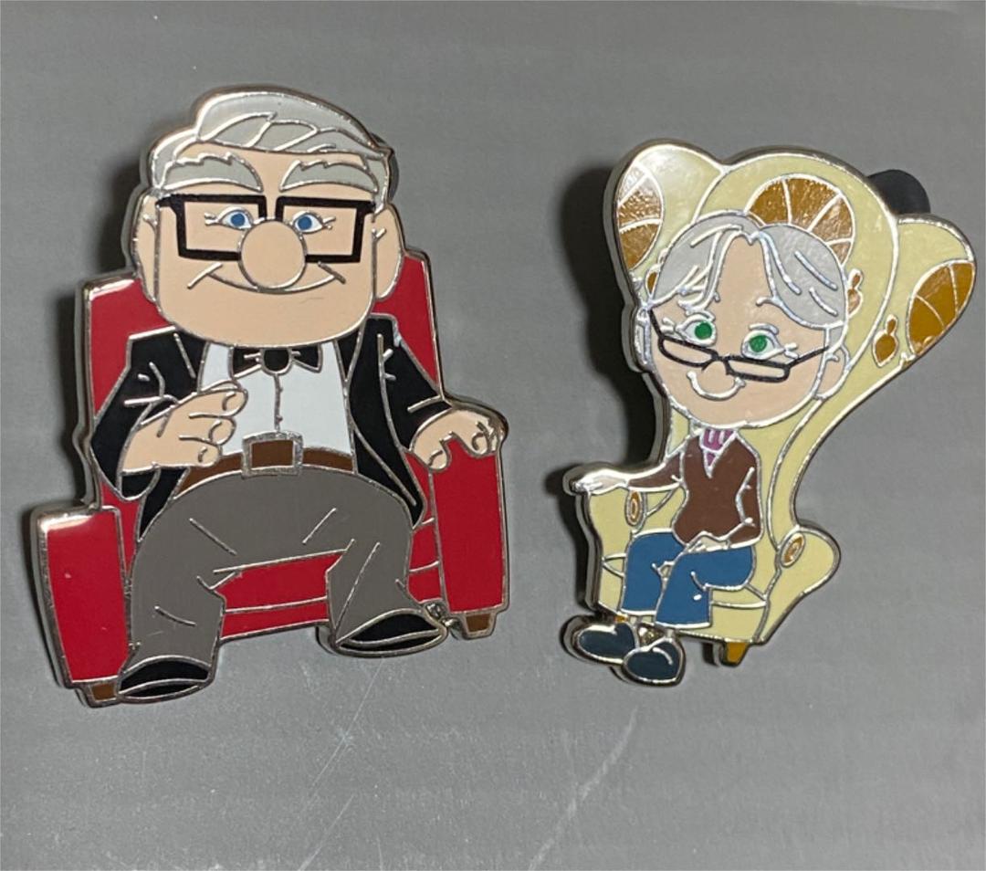 オハナです。かーるじいさんの空飛ぶ家　ピン　トイストーリー　フィギュア